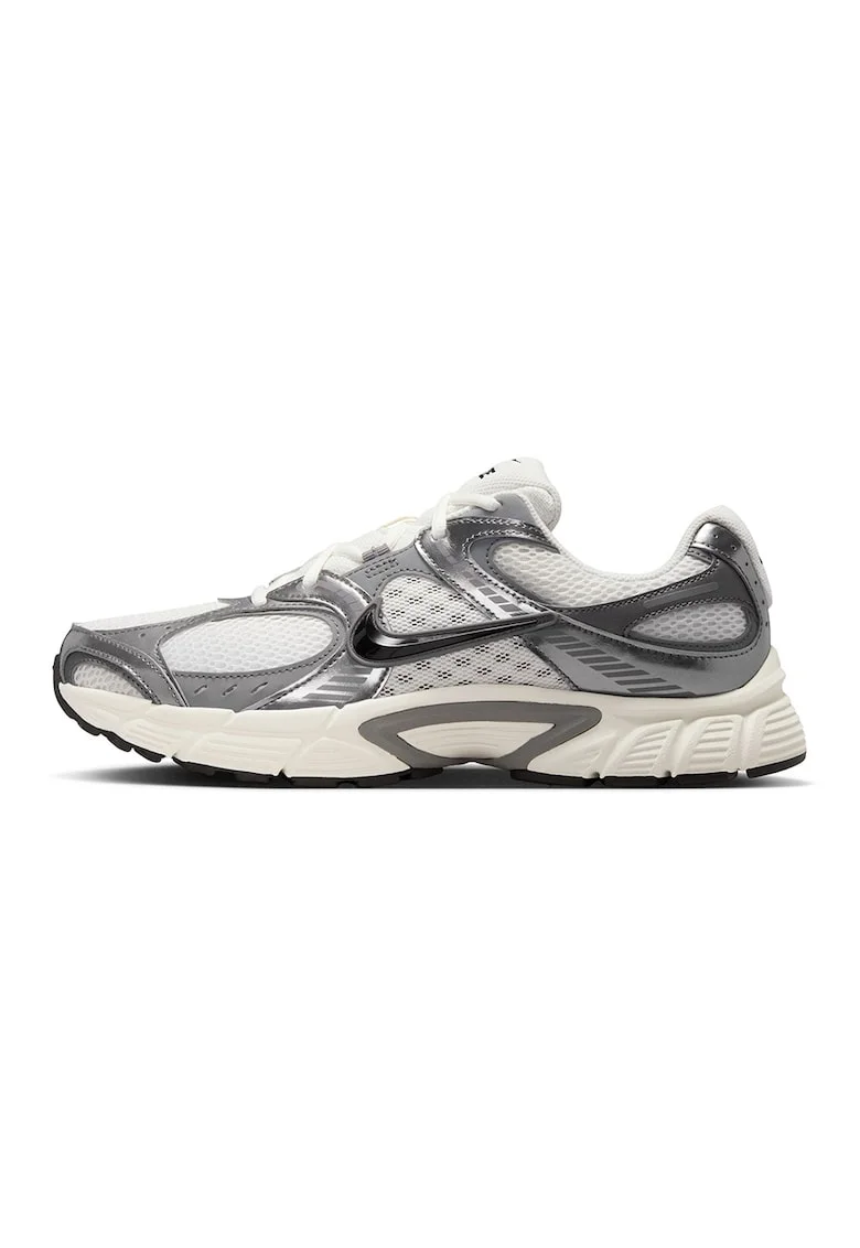 Pantofi sport V5 RNR cu detalii reflectorizante, Alb murdar/Argintiu