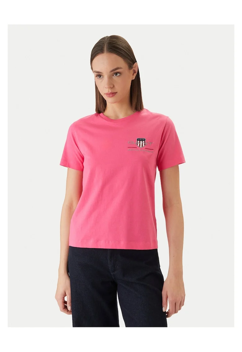 Tricou dama,  bumbac 100%, roz