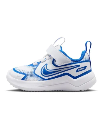 Pantofi Cosmic cu inchidere velcro pentru alergare, Alb/Albastru