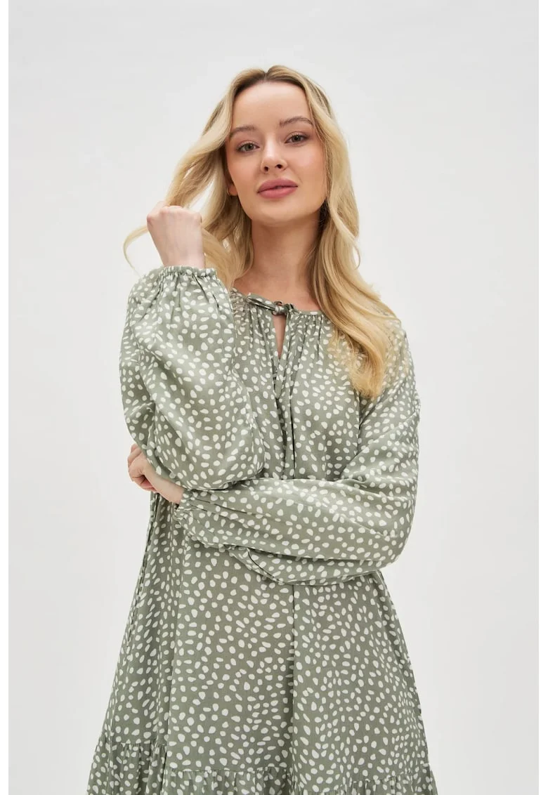 Rochie Viscosa Maslinie, Kaki