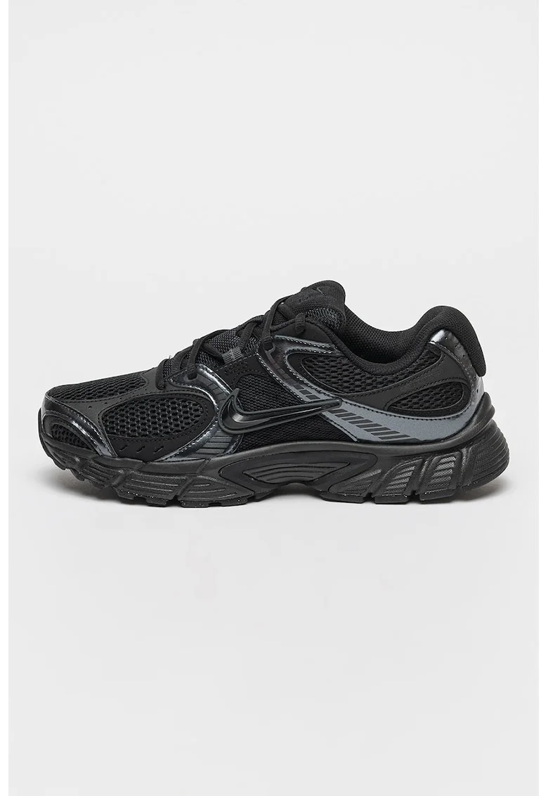 Pantofi sport V5 RNR cu detalii reflectorizante, Negru/Gri inchis