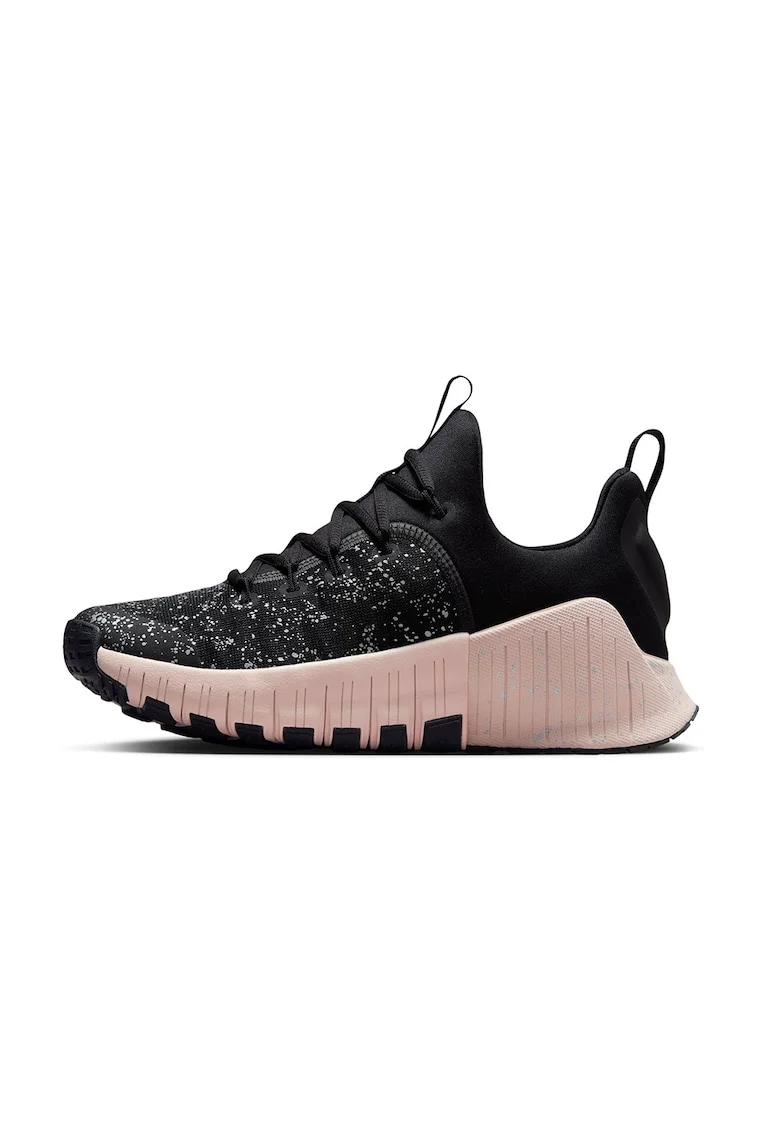 Pantofi Free Metcon 6 pentru fitness, Negru/Argintiu