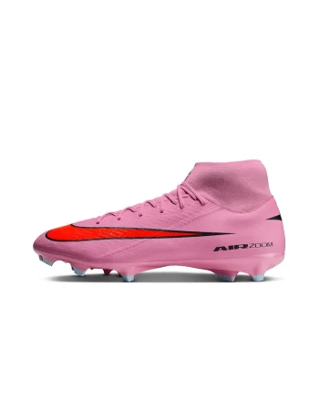 Pantofi cu crampoane pentru fotbal Mercurial Superfly 10 Academy, Rosu vermillion/Roz
