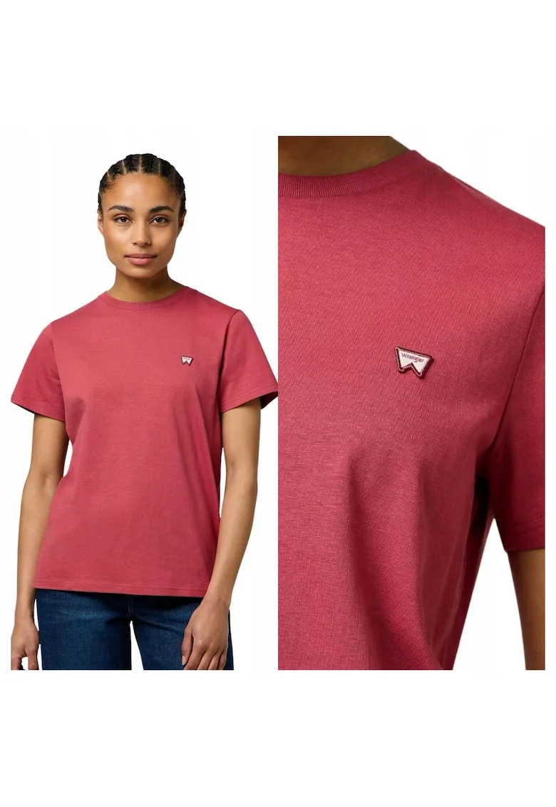 Tricou slim fit 100% bumbac, Rosu