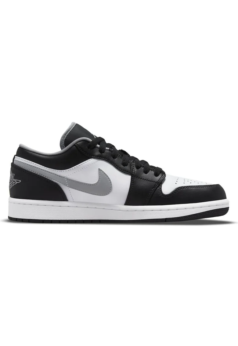 Pantofi sport barbati  AIR JORDAN 1 LOW, Piele ecologica, Negru, Negru