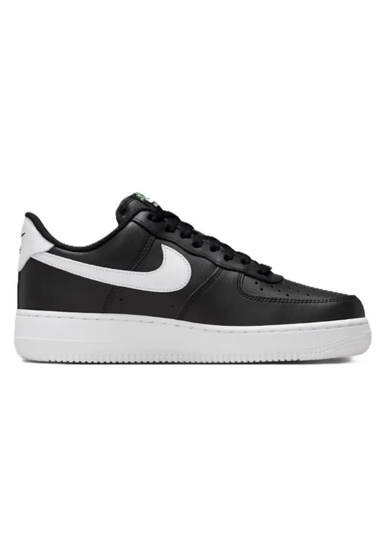 Pantofi sport dama  W AIR FORCE 1 '07 PREM, Piele naturala, Negru, Negru