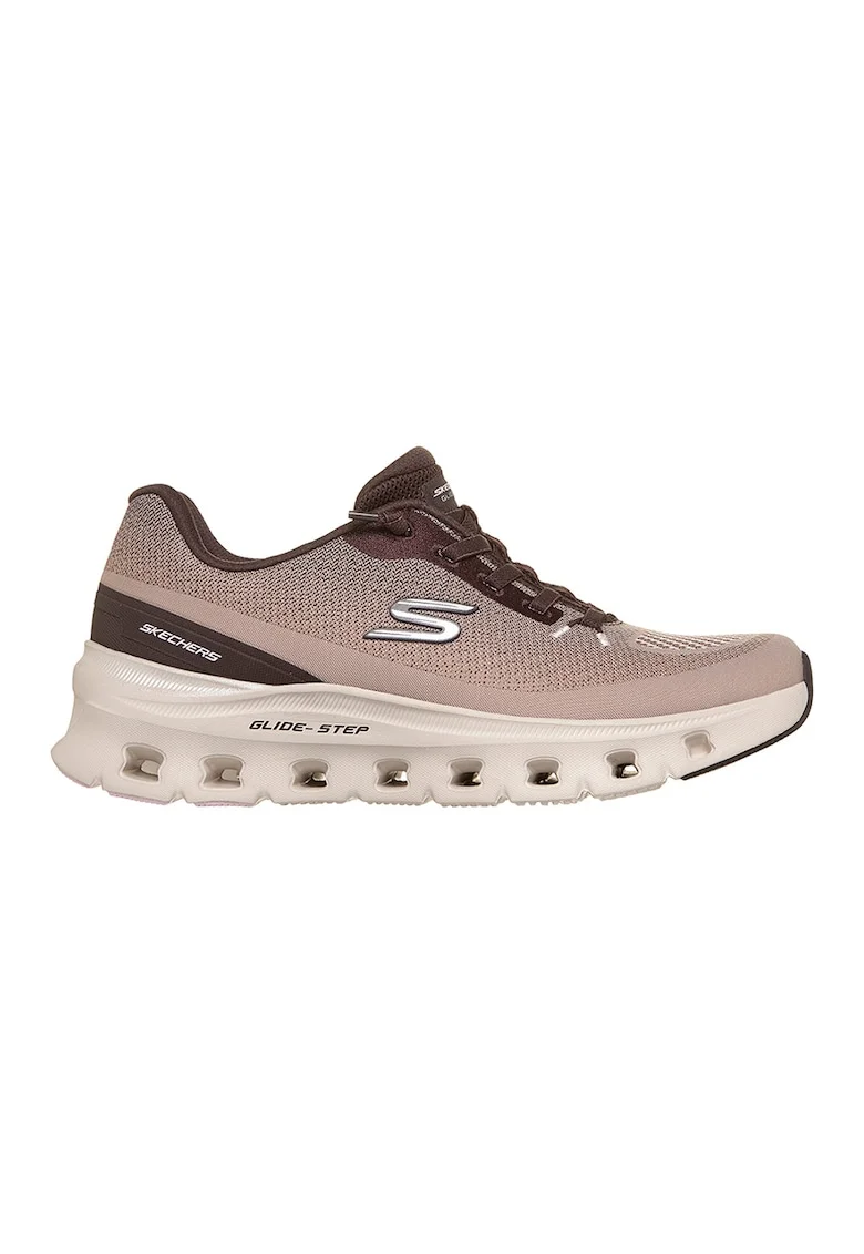 Pantofi sport Glide Strep Pro din material textil, Maro deschis/Violet pruna
