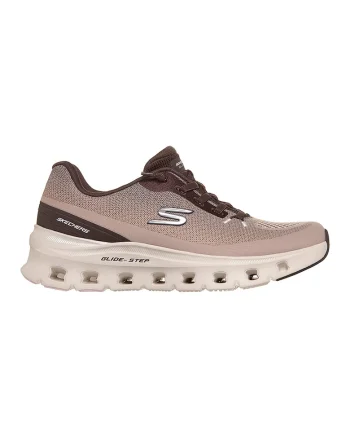Pantofi sport Glide Strep Pro din material textil, Maro deschis/Violet pruna