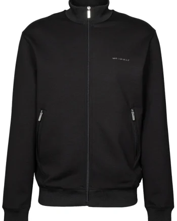 Bluza de trening cu fermoar si buzunare