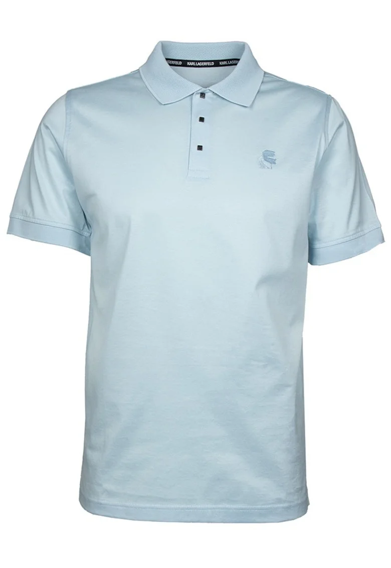 Tricou polo cu detaliu logo brodat