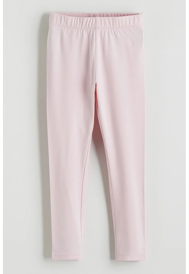 Colanti cu talie elastica, Roz pastel