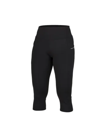 Colanti elastici 3/4 femei Terra, Negru stins