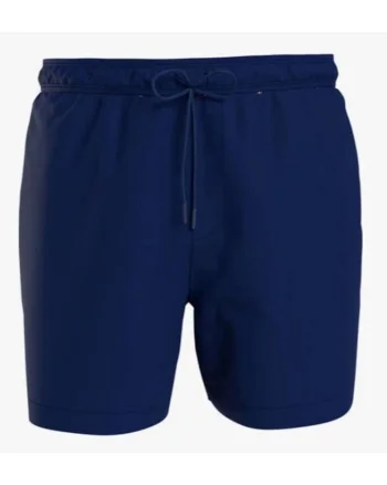 Pantaloni scurti de inot pentru barbati,  Poliester, Bleumarin, Bleumarin
