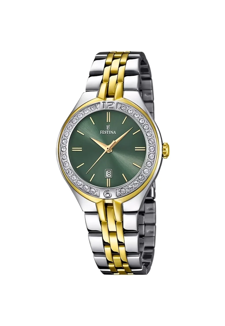 Ceas dama  Quartz Argintiu, Auriu, Argintiu