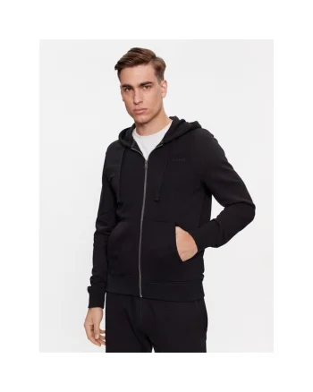 Bluza sport barbati,  382148, Negru, Bumbac
