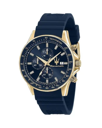 Ceas barbatesc  Quartz - 45337, Albastru