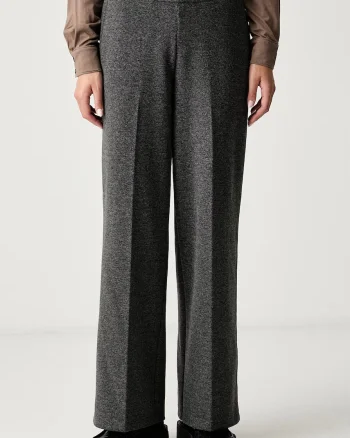 Marc O'Polo pantaloni straight pentru femei cu bumbac