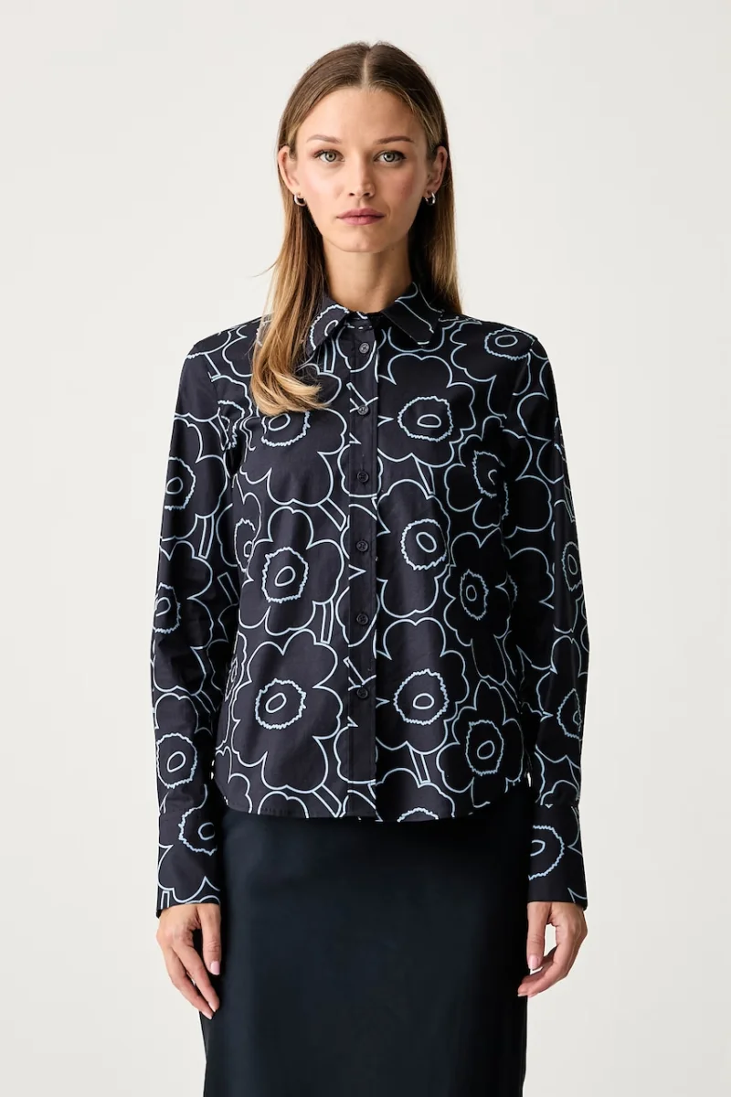Marimekko cămașă pentru femei din bumbac