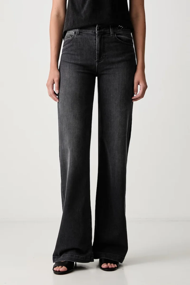 Liu Jo blugi wide leg pentru femei