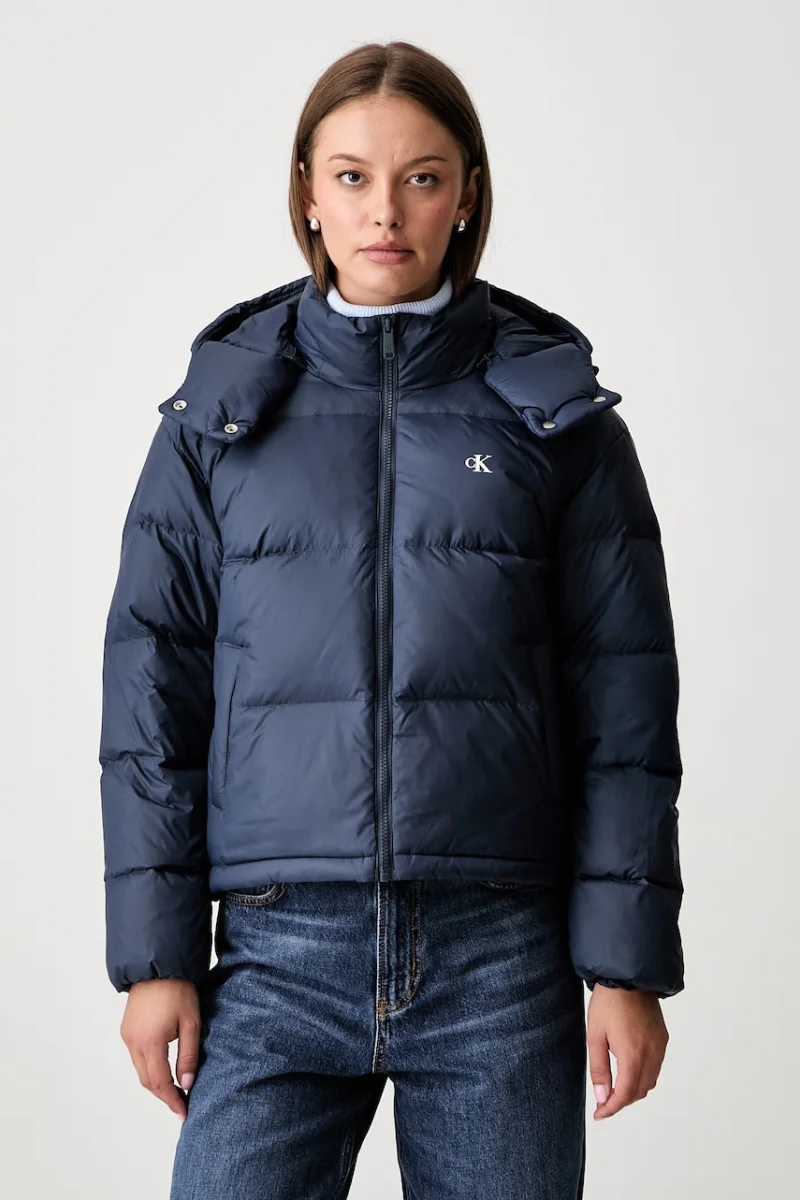 Calvin Klein Jeans geacă cu puf pentru femei