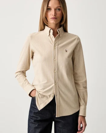 Polo Ralph Lauren cămașă pentru femei din bumbac