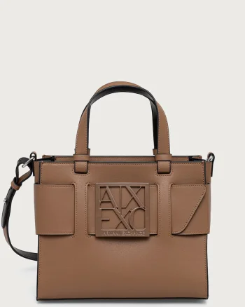 Armani Exchange geantă pentru femei cu imitație de piele