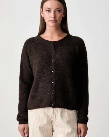 Mos Mosh cardigan pentru femei cu lână Almine