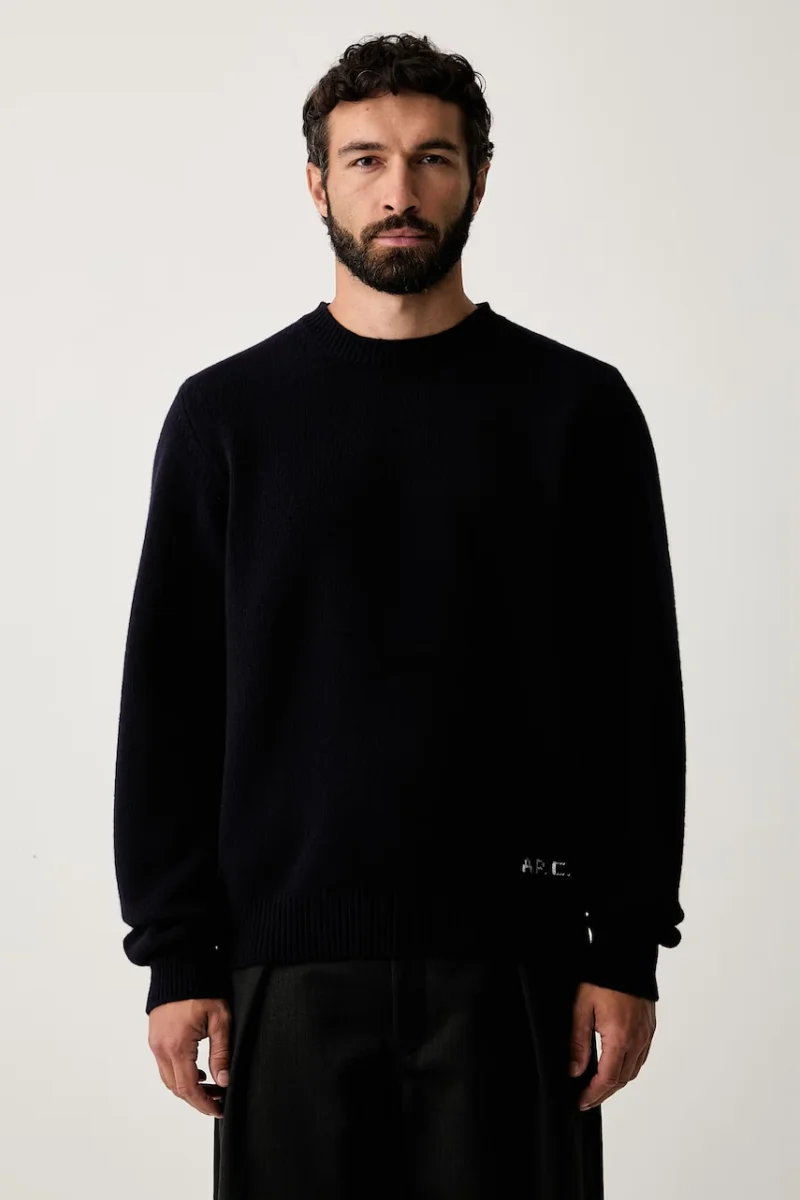 A.P.C. pulover pentru bărbați din lână pull edmond