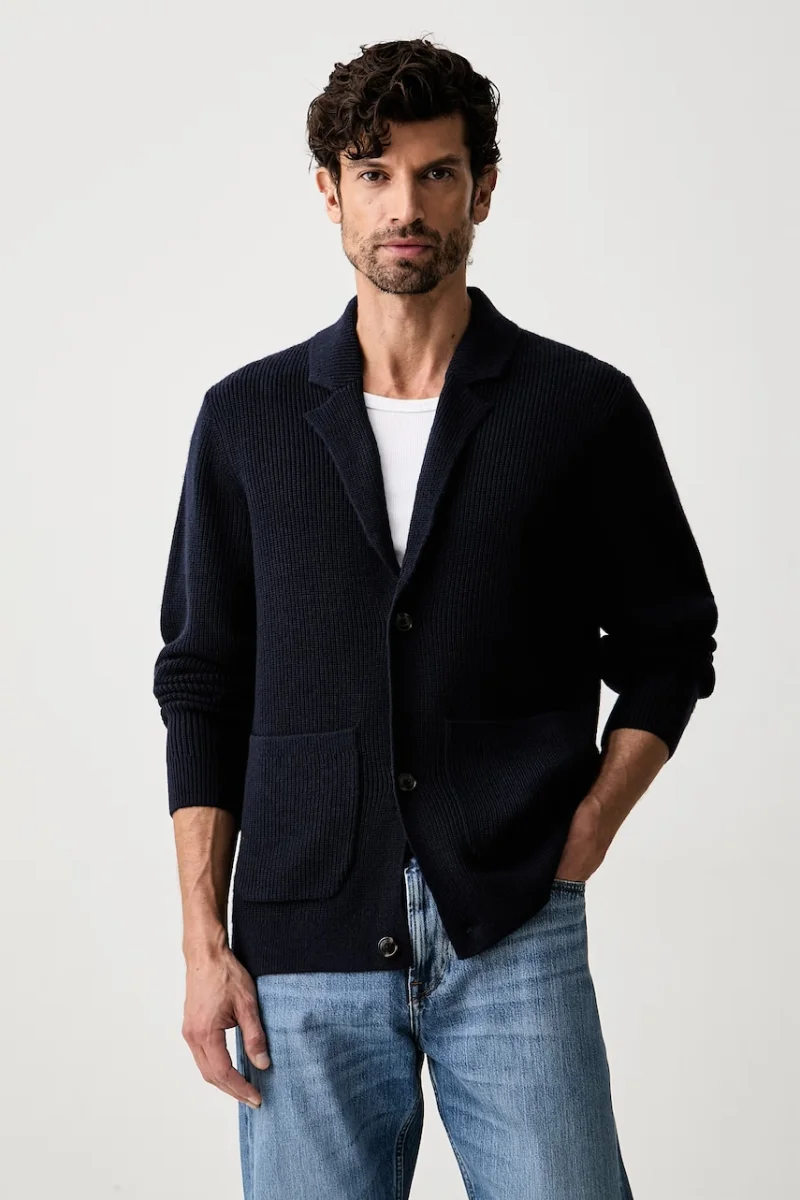Tommy Hilfiger cardigan pentru bărbați cu lână