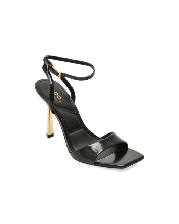 Sandale elegante ALDO negre, ILLUSTRIOUS 001, din piele ecologica