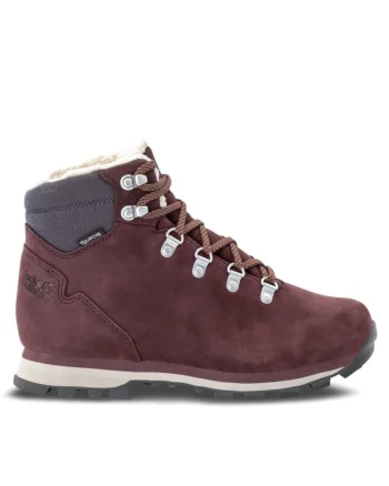 Ghete si bocanci sport dama  303051938, Piele naturala/Piele nabuc, Visiniu