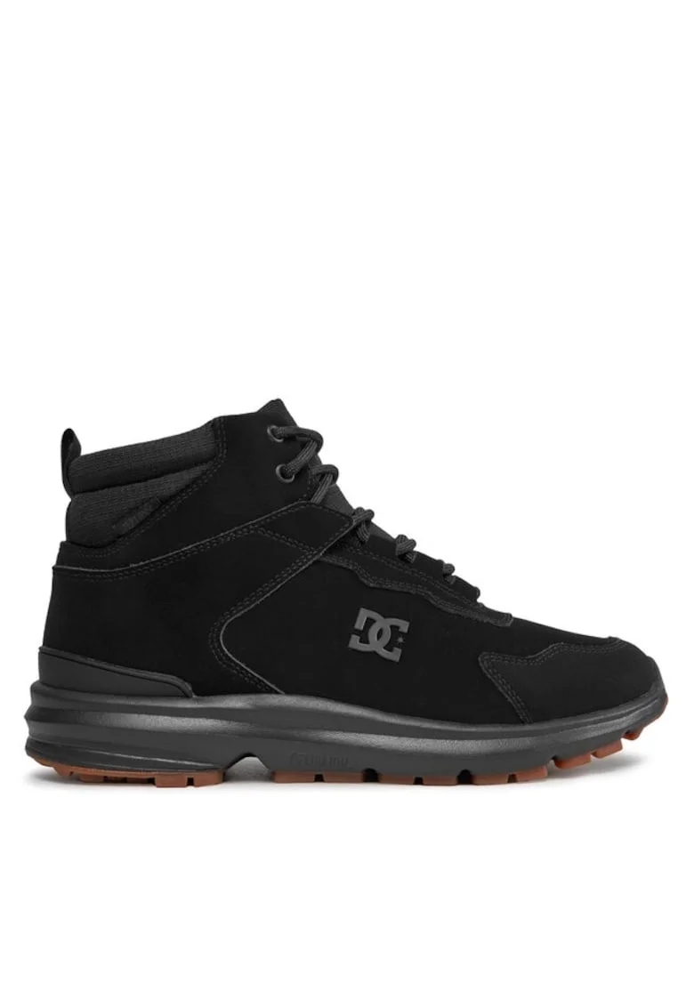 Ghete si bocanci sport barbati  303054489, Piele naturala, Negru