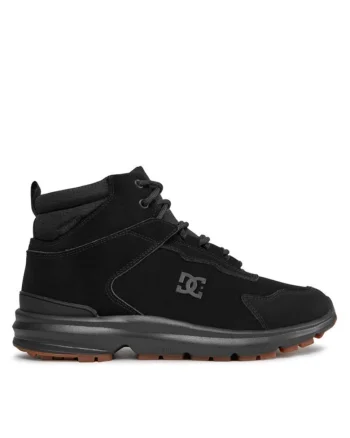Ghete si bocanci sport barbati  303054489, Piele naturala, Negru