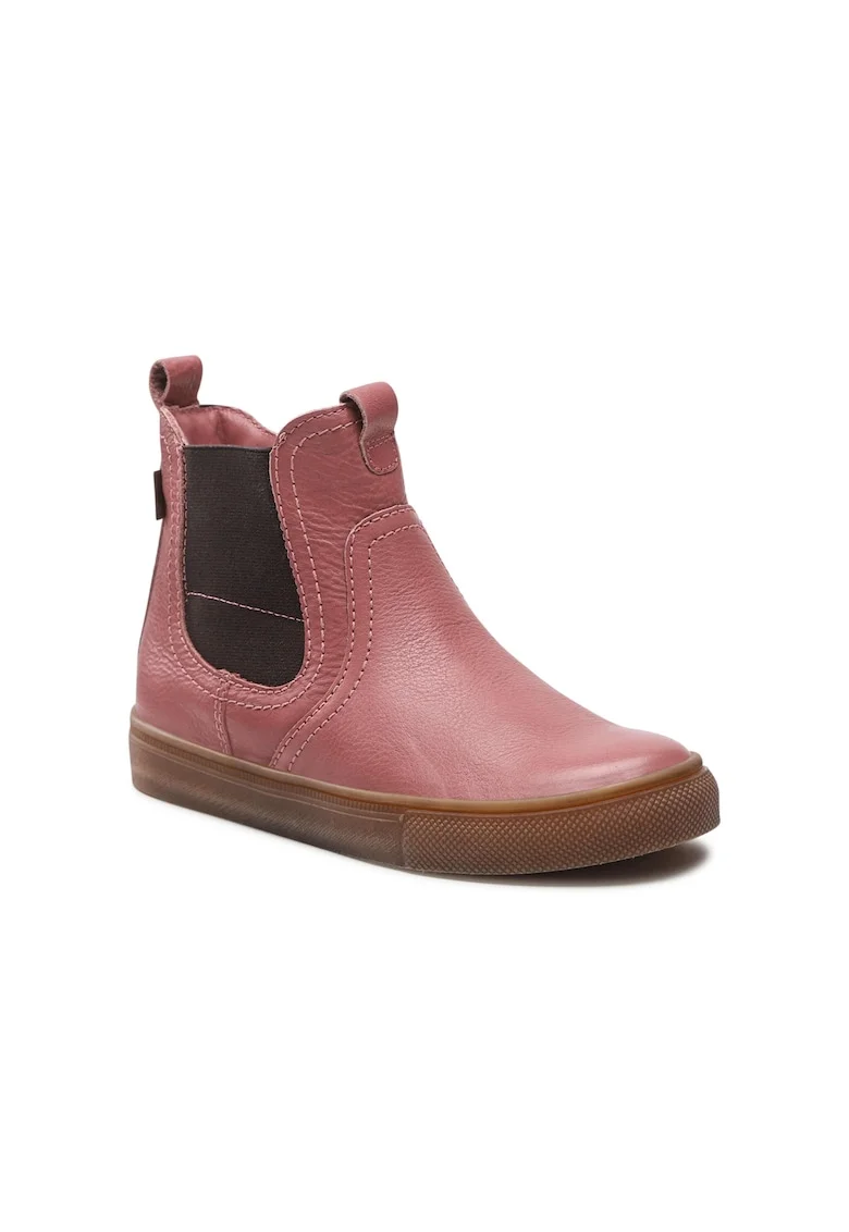 Ghete fete,  301439219, Roz, Piele naturala, Roz