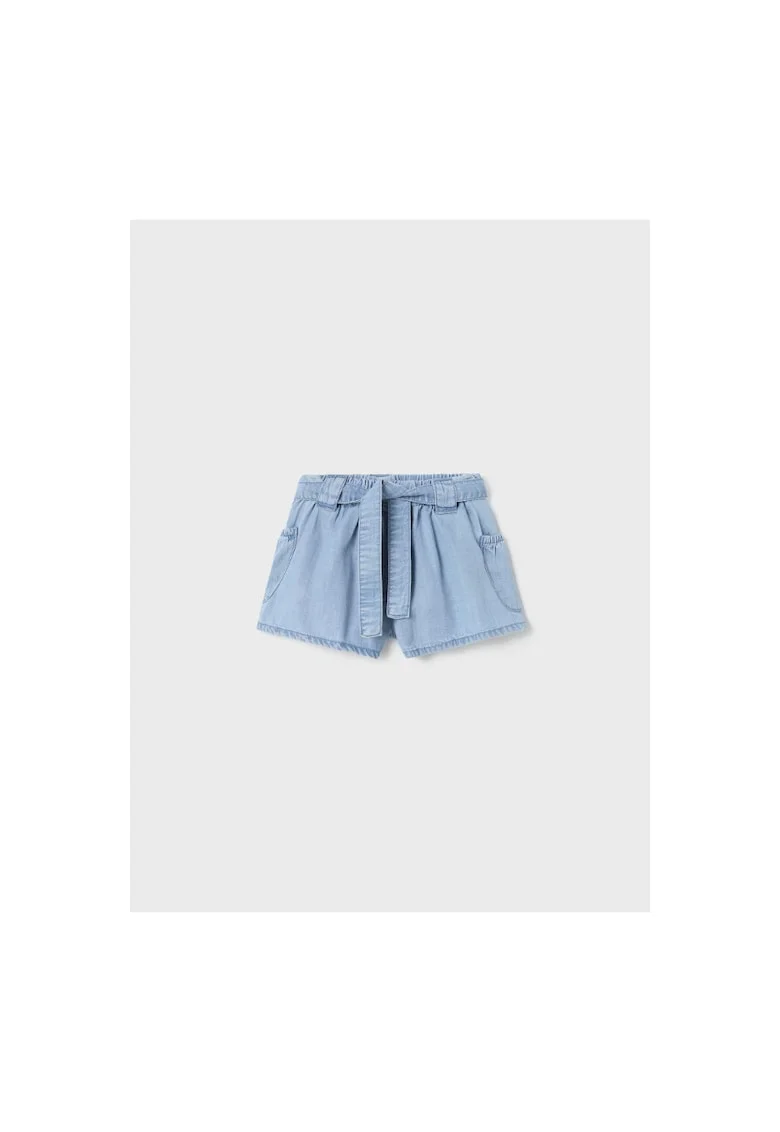 Pantaloni lungi,  302052592, Bumbac, Albastru