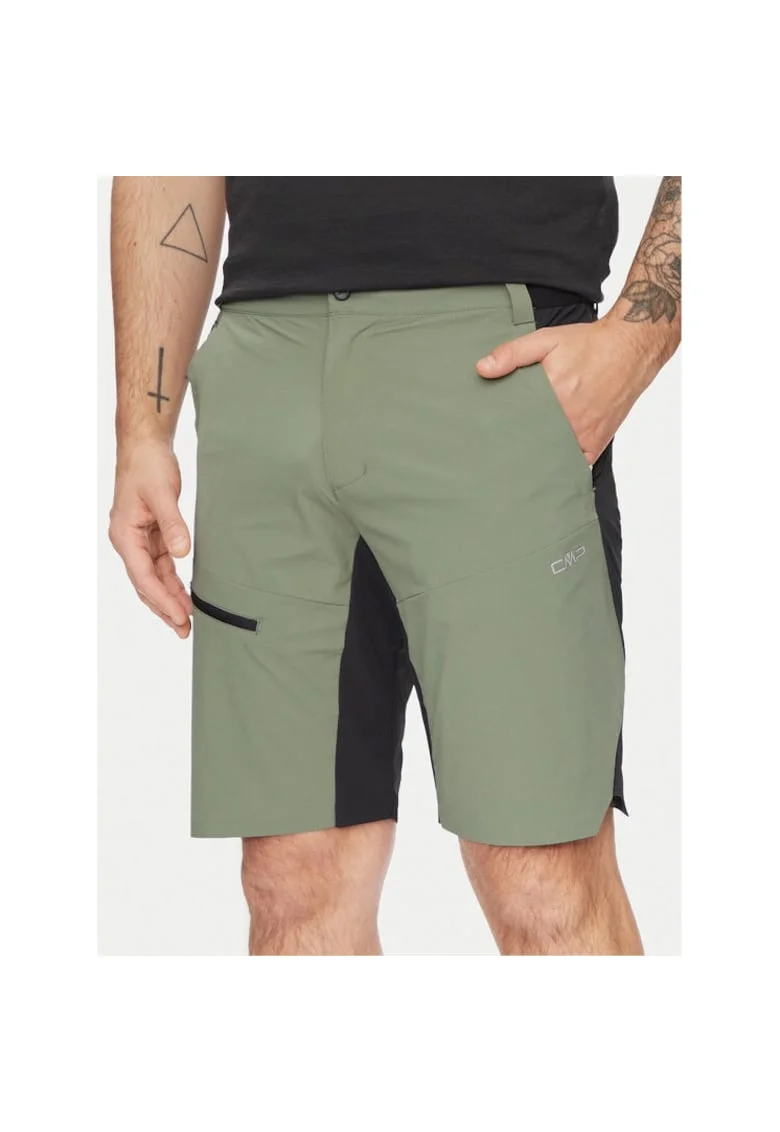 Pantaloni scurti sport barbati,  442323, Verde, Poliester