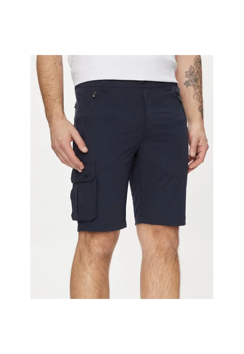Pantaloni scurti sport barbati,  441852, Bleumarin, Poliester