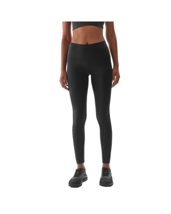 Colanti sport dama WAW24TTFIF277, 4F, Poliester/Elastan, Negru
