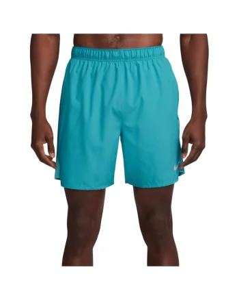 Pantaloni scurti  Challenger, croiala slim, poliester, albastru