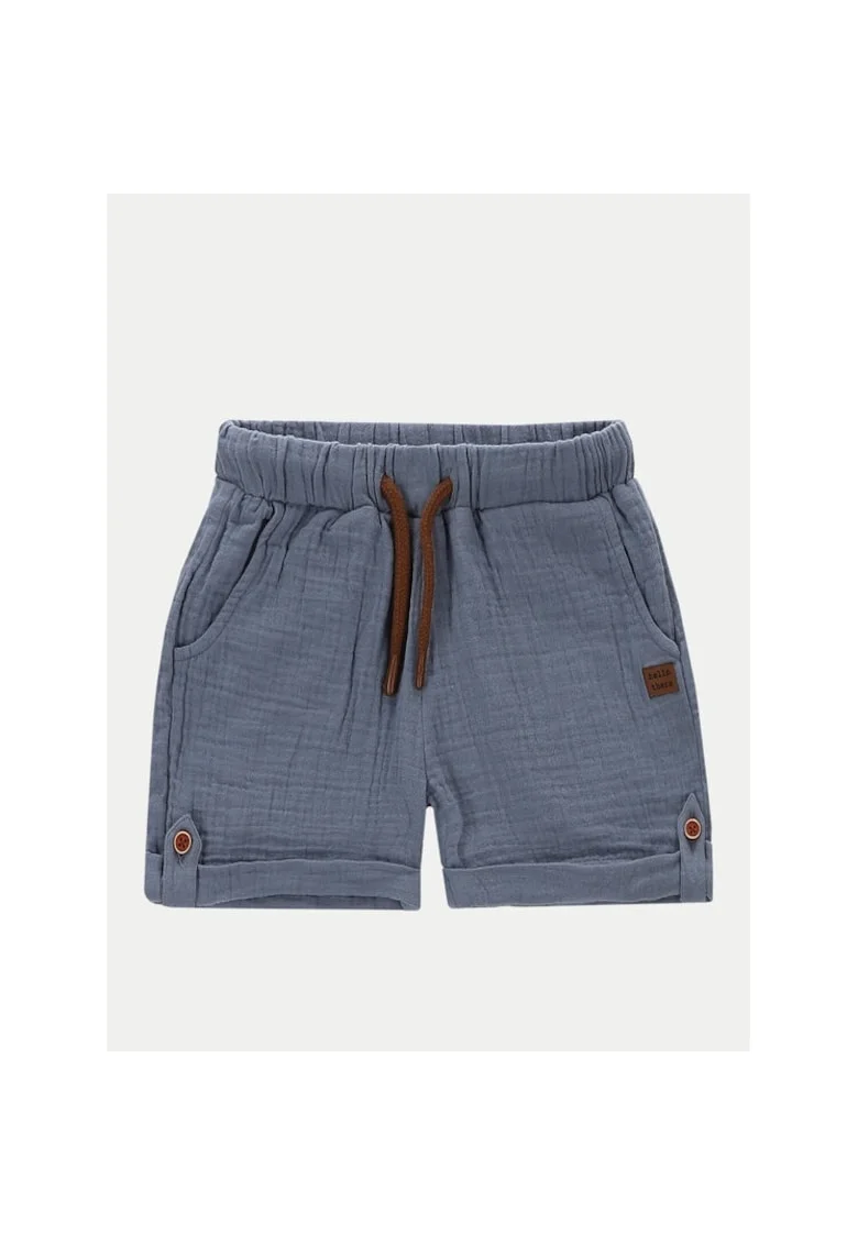 Pantaloni copii,  50183, Albastru, Bumbac