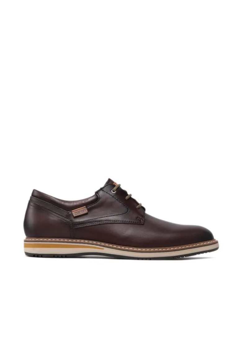 Pantofi barbati  300890608, Piele naturala, 44 EU, Maro