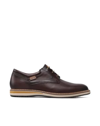 Pantofi barbati  300890608, Piele naturala, 44 EU, Maro