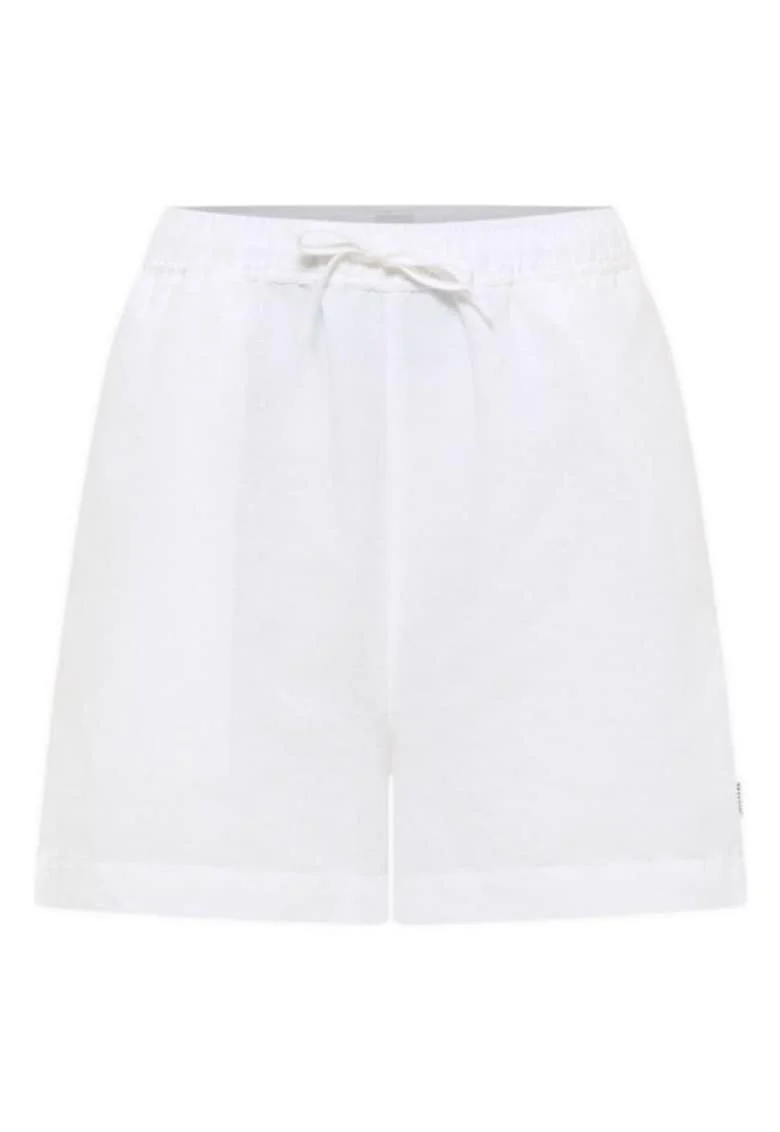 Pantaloni scurti  lifestyle, alb, bumbac 75%