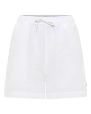 Pantaloni scurti  lifestyle, alb, bumbac 75%