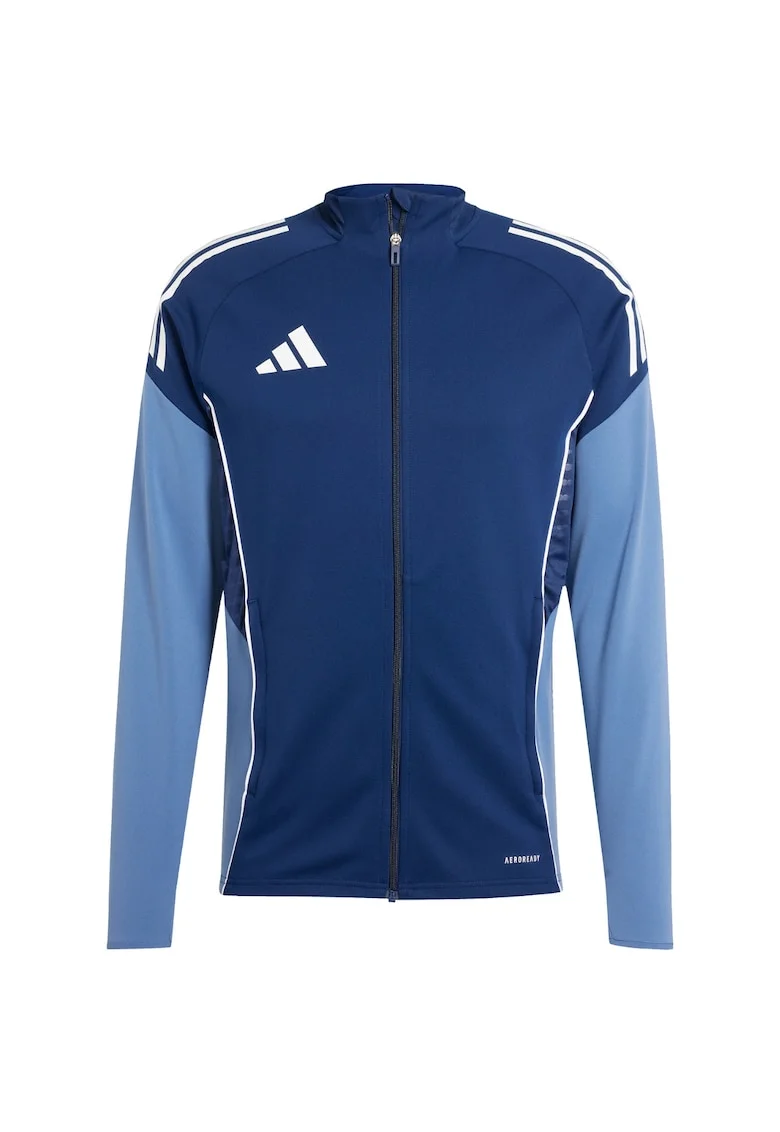 Hanorac sport barbati, Tiro 25, bleumarin, poliester reciclat
