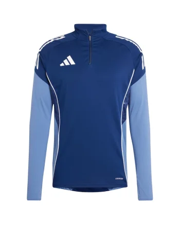 Hanorac sport barbatesc, Tiro 25, bleumarin, poliester reciclat