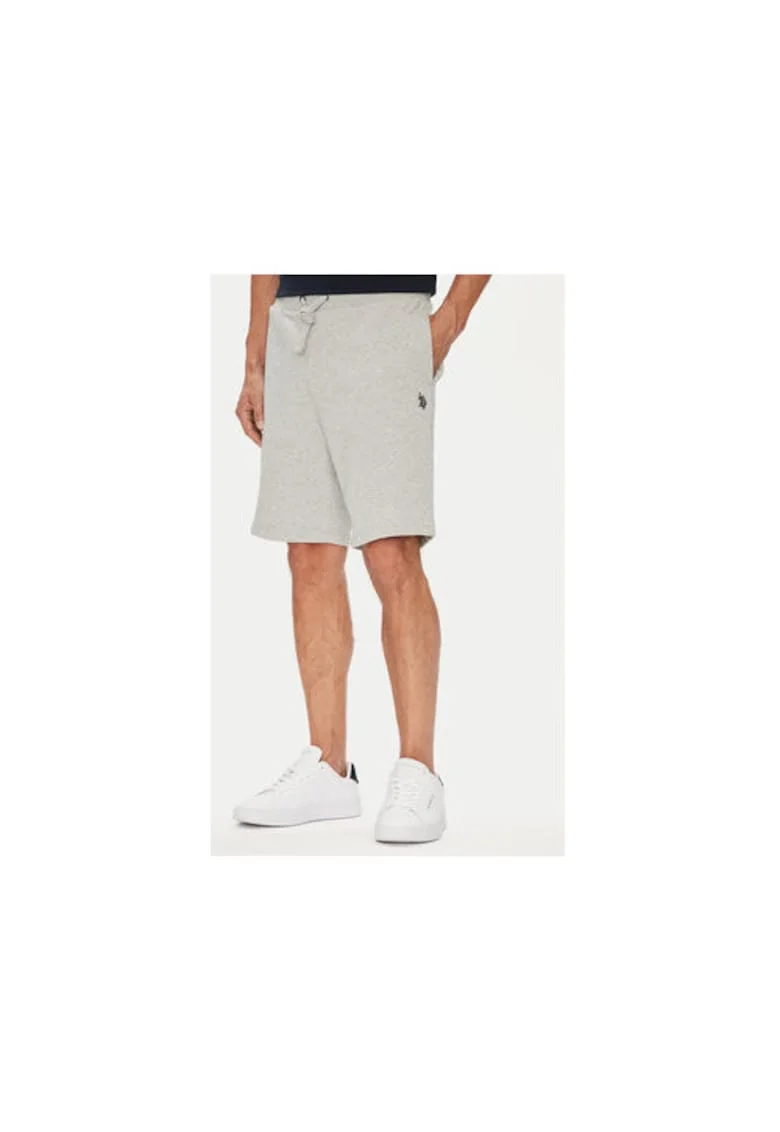 Pantaloni sport barbati,  bumbac, gri