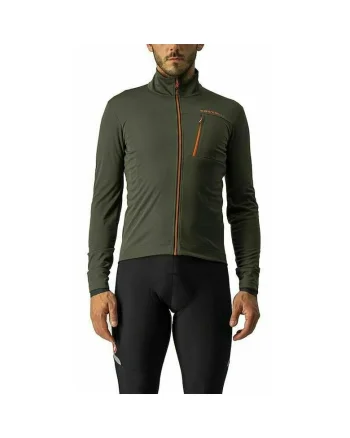 Jacheta sport barbati,  Sintetic, Verde