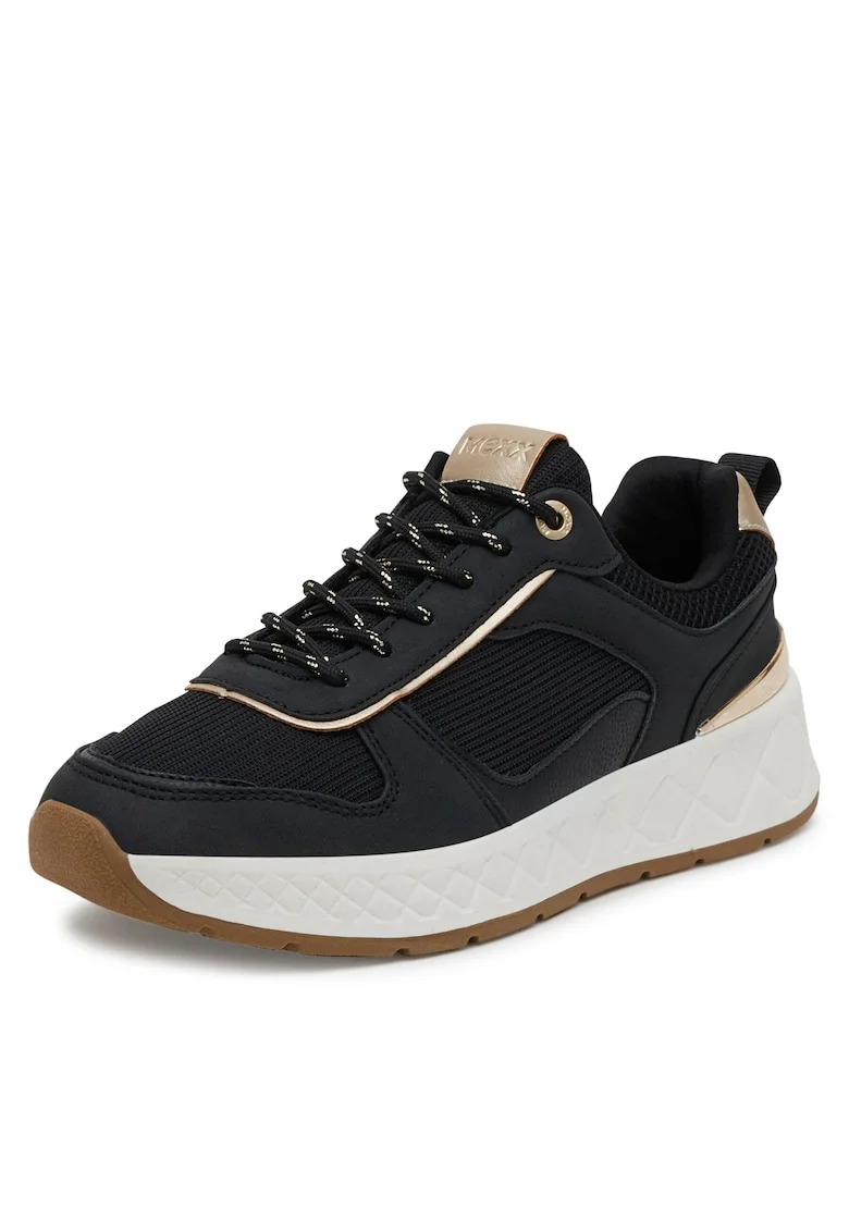 Pantofi sport dama,  V12-799, negru, tesatura
