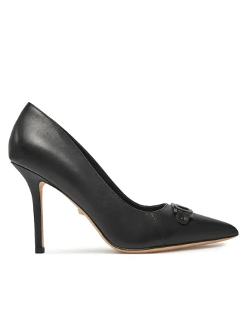 Pantofi dama,  stiletto, piele naturala, negru